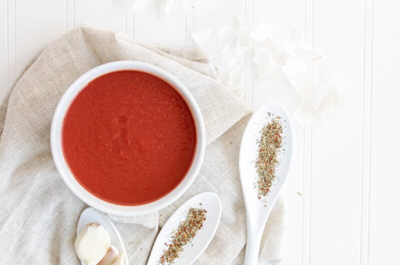 Creamy Tomato Soup from Scratch