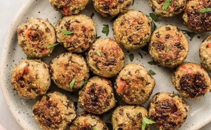 QUINOA TURKEY MEATBALLS RECIPE-THE POWER DUO